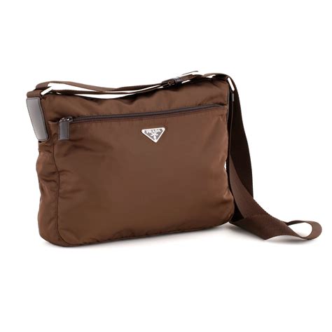 prada crossbody bag brown|prada nylon shoulder bag price.